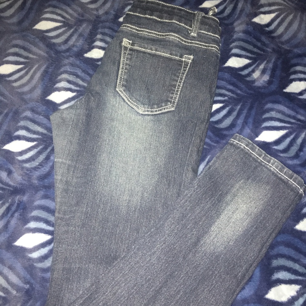 Size 16 girls skinny jeans.